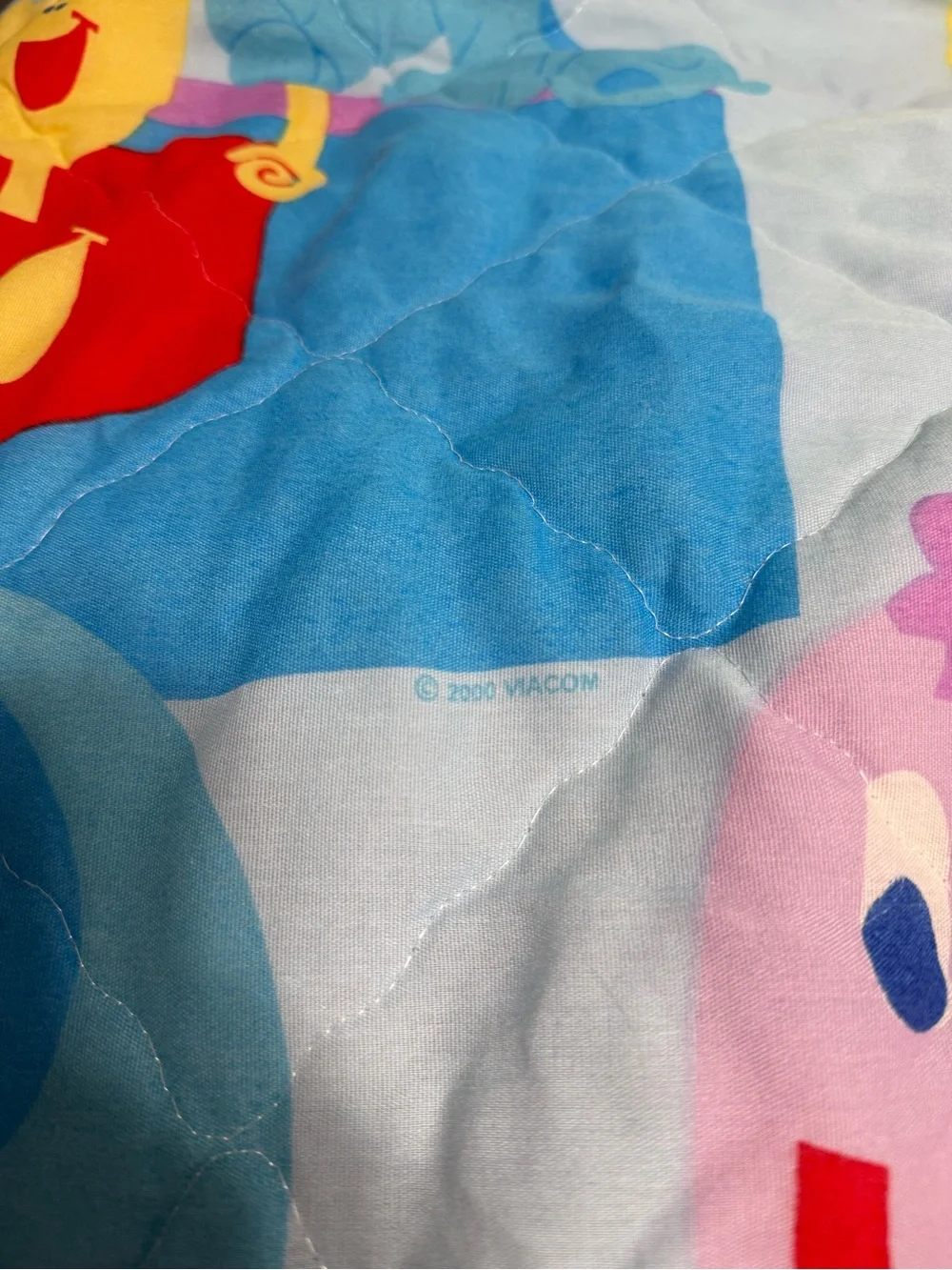 Blues Clues 2000s Vintage Baby Crib Comforter